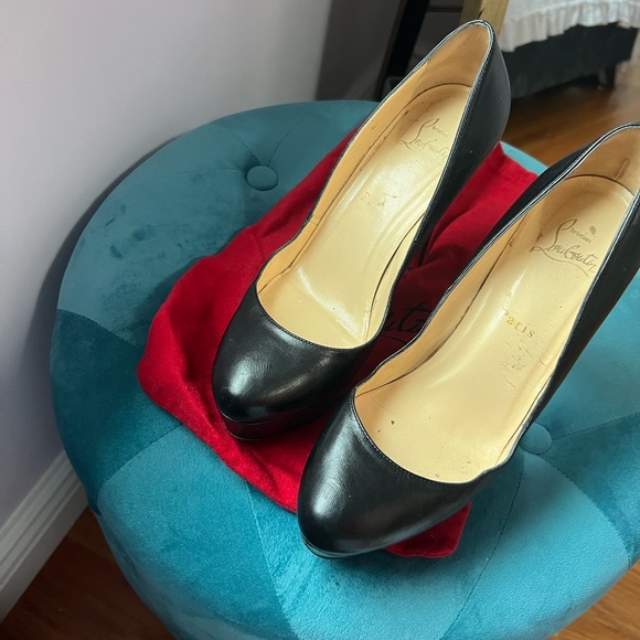 Christian Louboutin Bianca 120 Leather Pumps - Picture 2 of 10